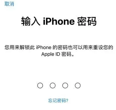 望江苹果15维修网点分享iPhone 15六位密码怎么改四位 