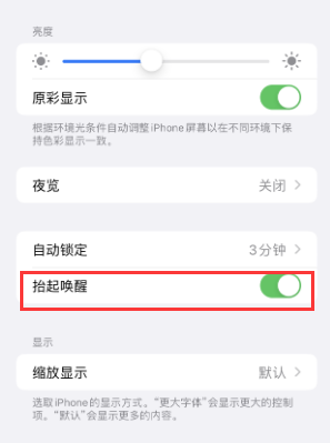 望江苹果授权维修站分享iPhone轻点无法唤醒怎么办