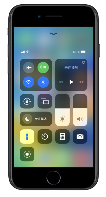 望江苹果14维修分享苹果iPhone 14 Pro手电筒开启方法 