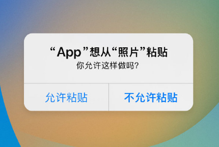 望江苹果手机维修分享iPhone 复制粘贴弹窗太烦人？终于可以在 iOS 16.1 中设置关闭了 