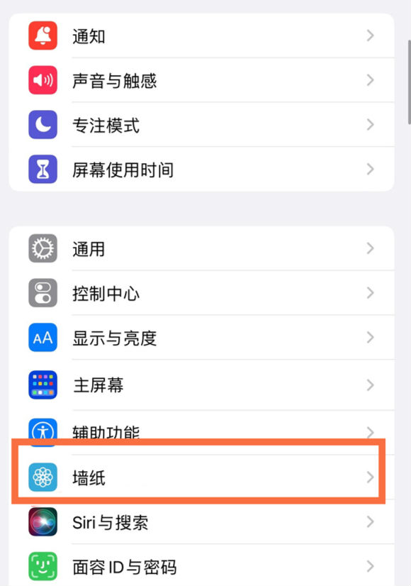 望江苹果14维修分享iPhone 14壁纸设置教程 