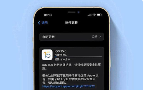 望江苹果手机维修分享iOS 15.6续航怎么样 