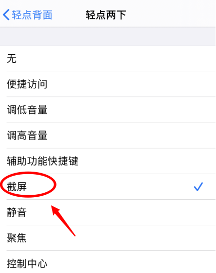 望江苹果手机维修分享iPhone12如何启用双击截屏 