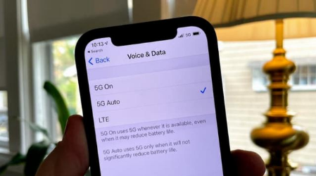 望江苹果手机维修分享iPhone 12如何打开或关闭5G网络 